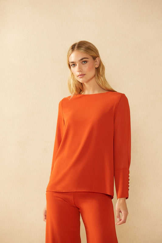 Blusa SENDA Orange Jupiter