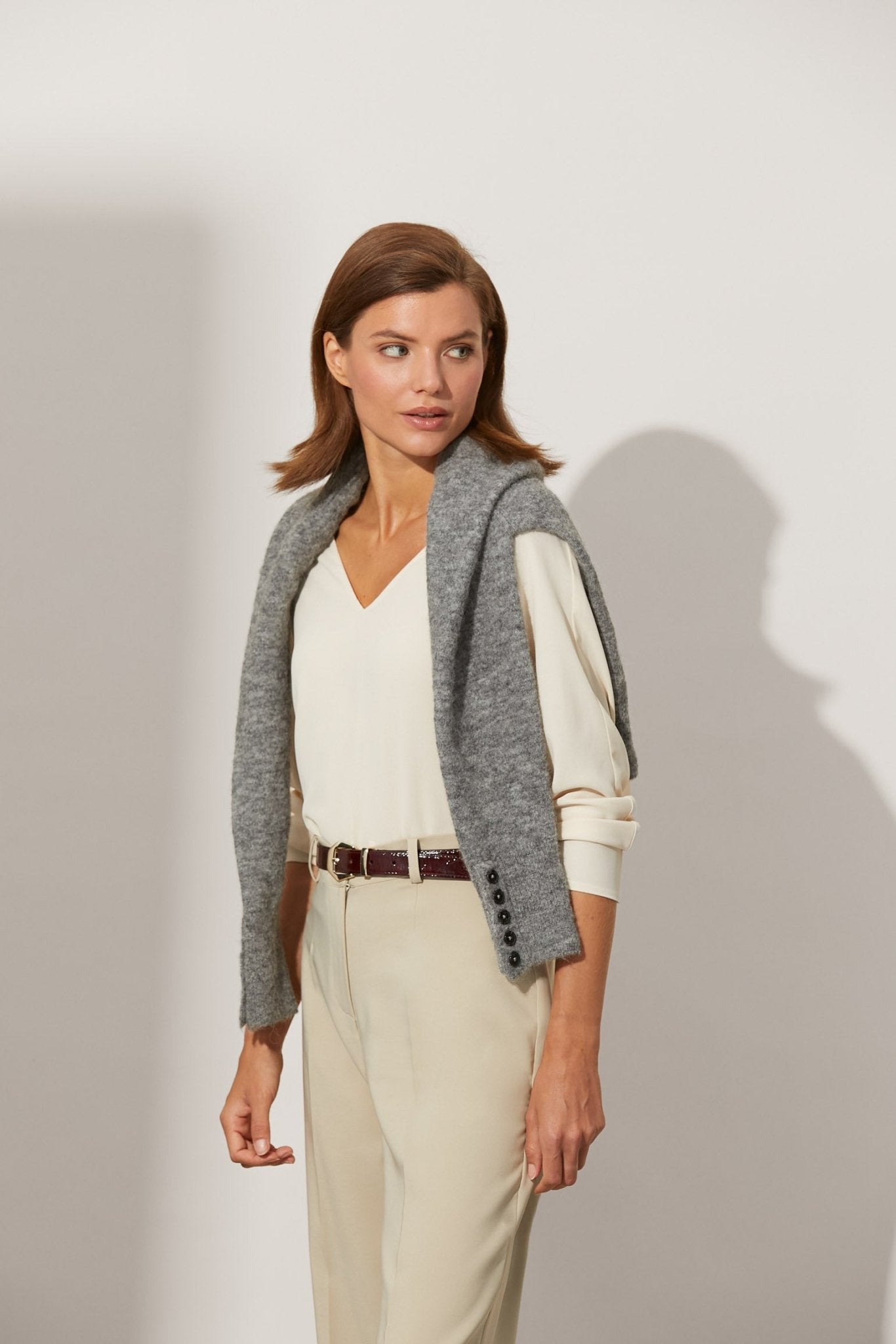 Blusa WASABI Beige Venus