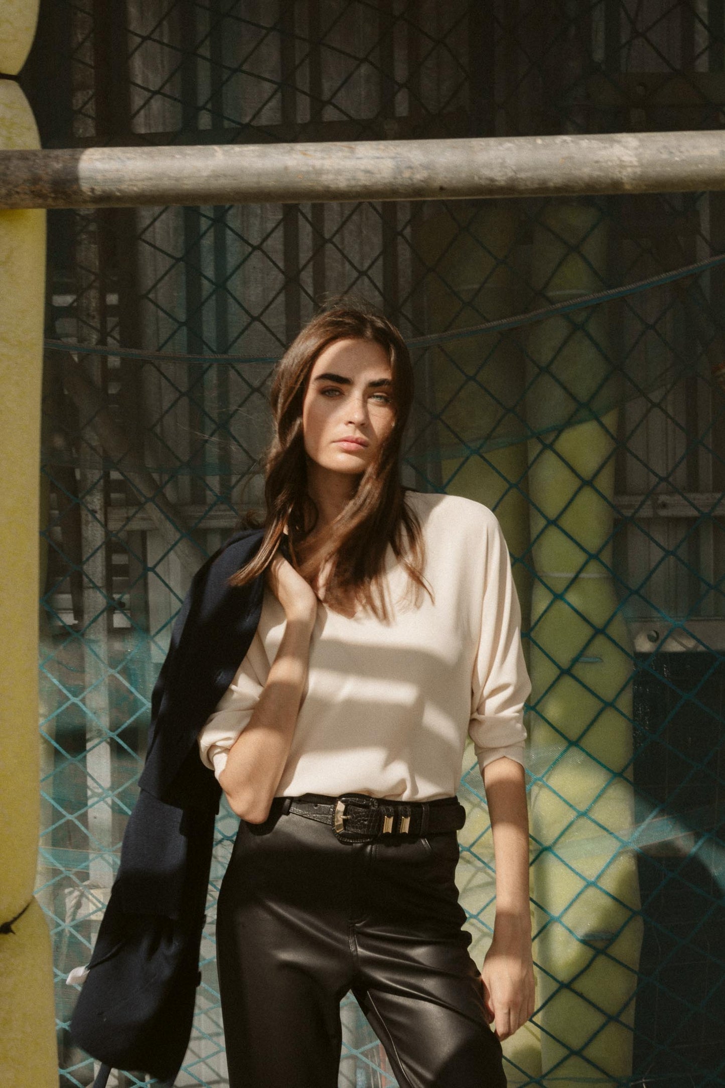 Blusa WASABI Beige Venus