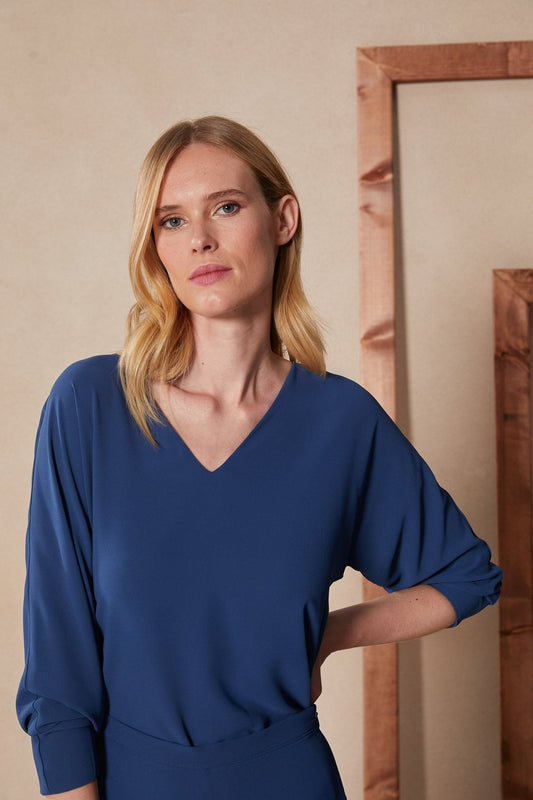 Blusa WASABI Blue Neptune