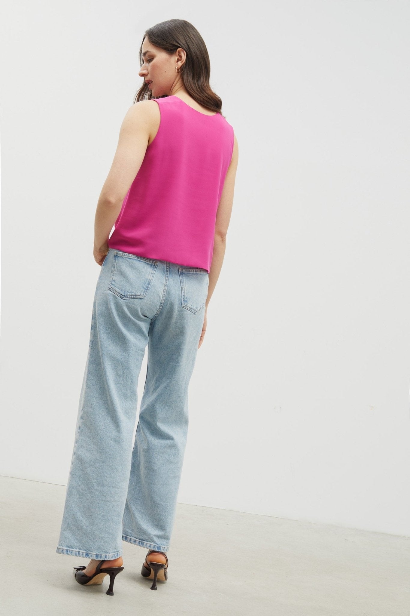 Top ZANZÍBAR Magenta