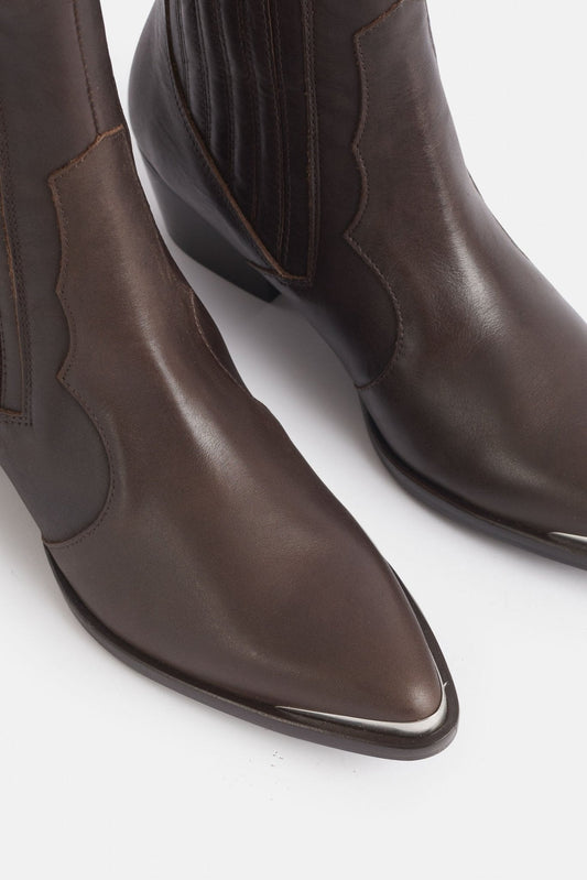 Botín VALENTINA Piel Marrón