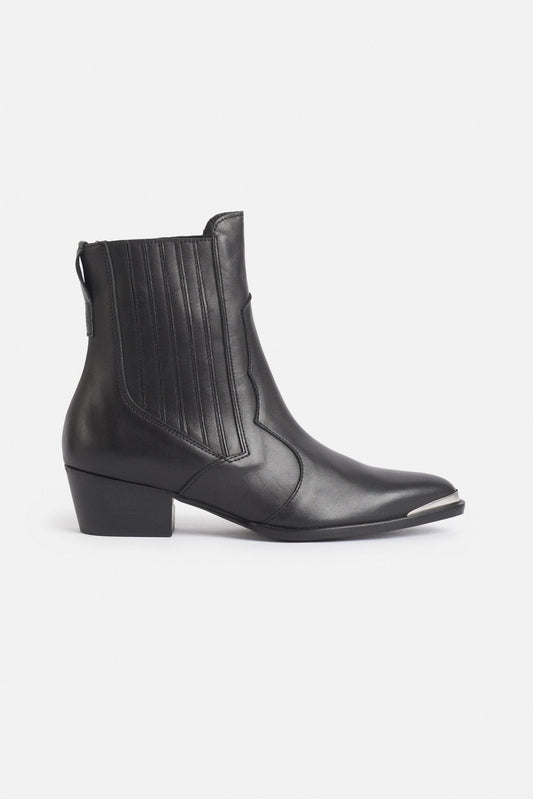 Botín VALENTINA Piel Negro