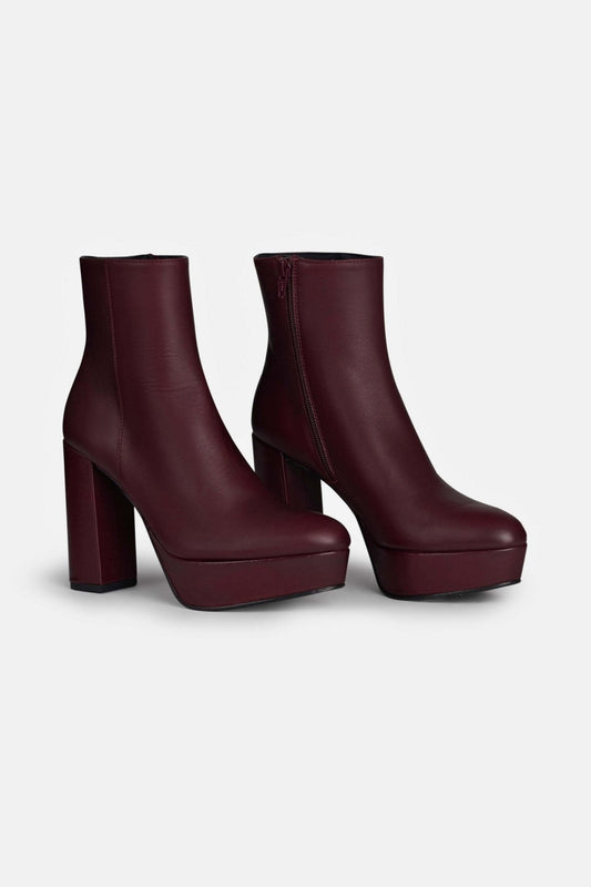 Botín MARTA Burdeos