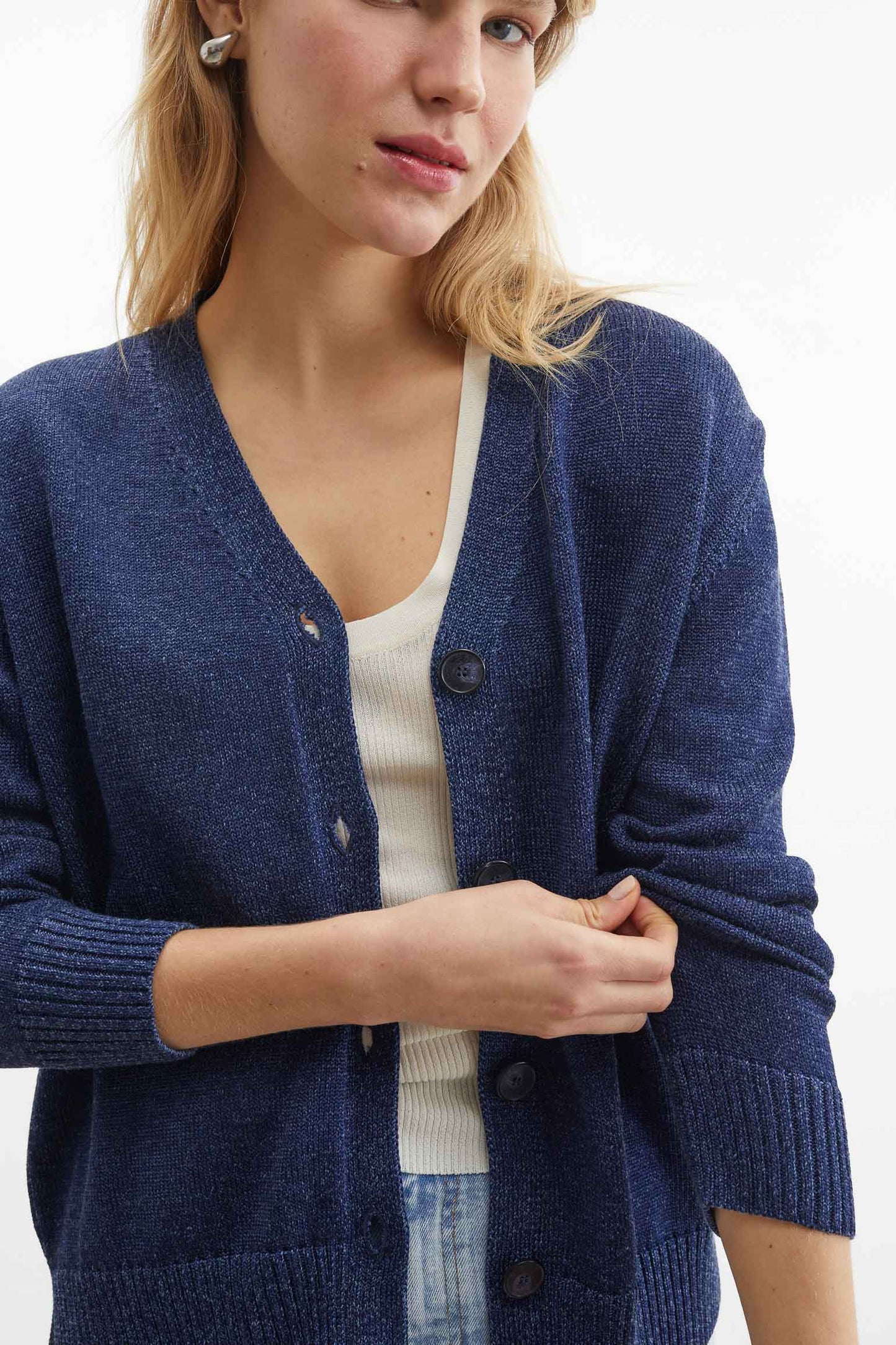 Cardigan CACTUS Midnight Blue