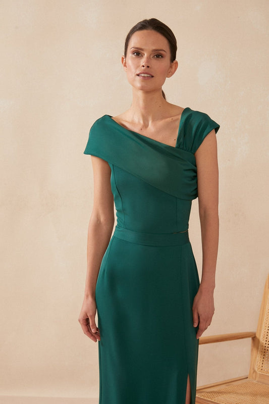 Falda LUCALI Green Earth