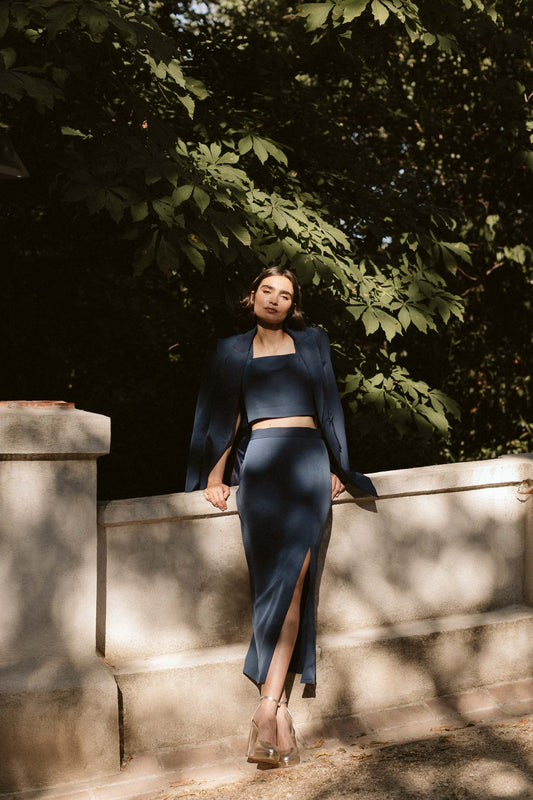 Falda LUCALI Blue Neptune