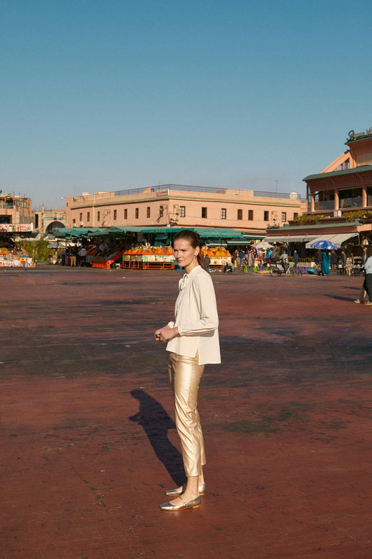 Pantalón WHITBY Gold