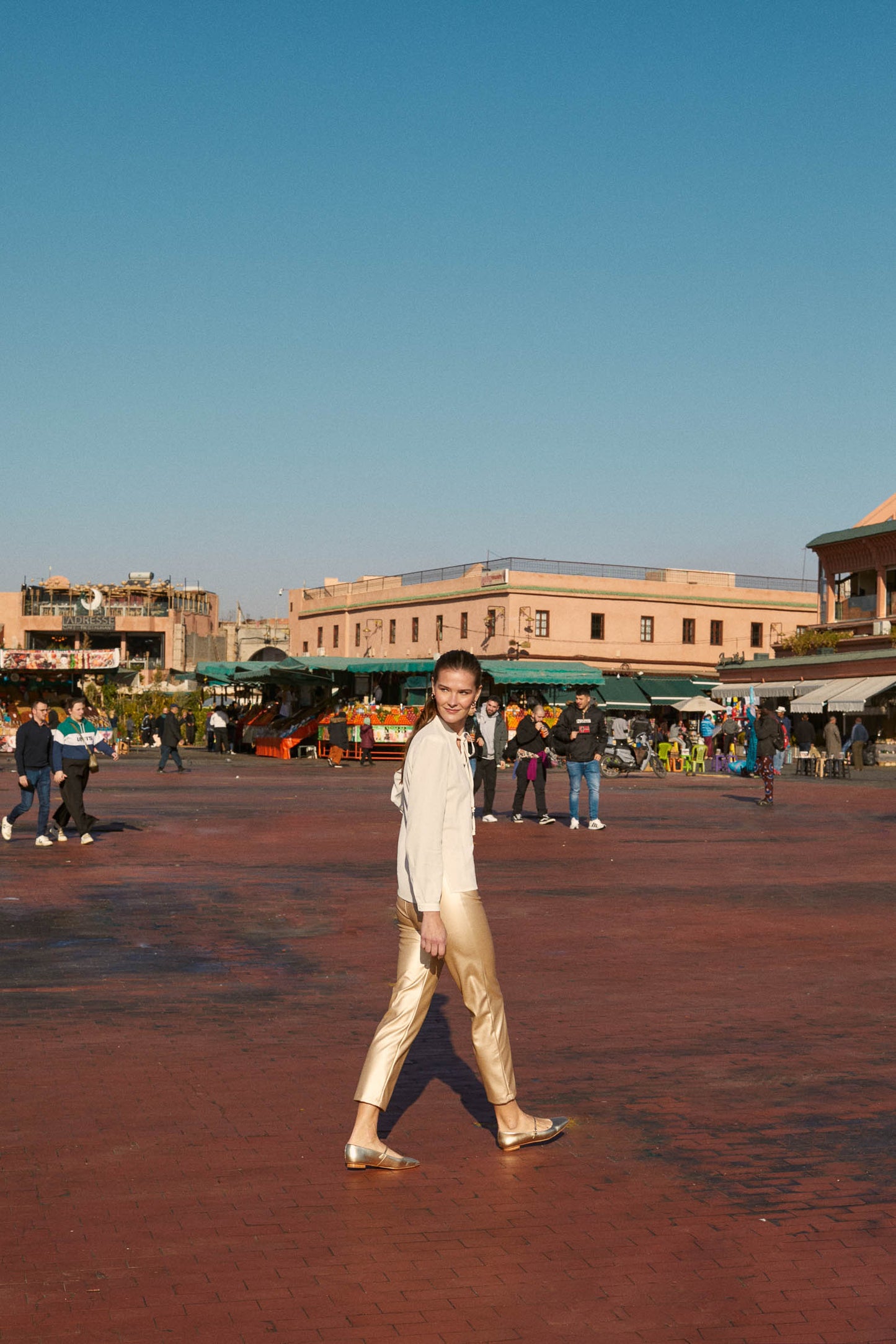 Pantalón WHITBY Gold