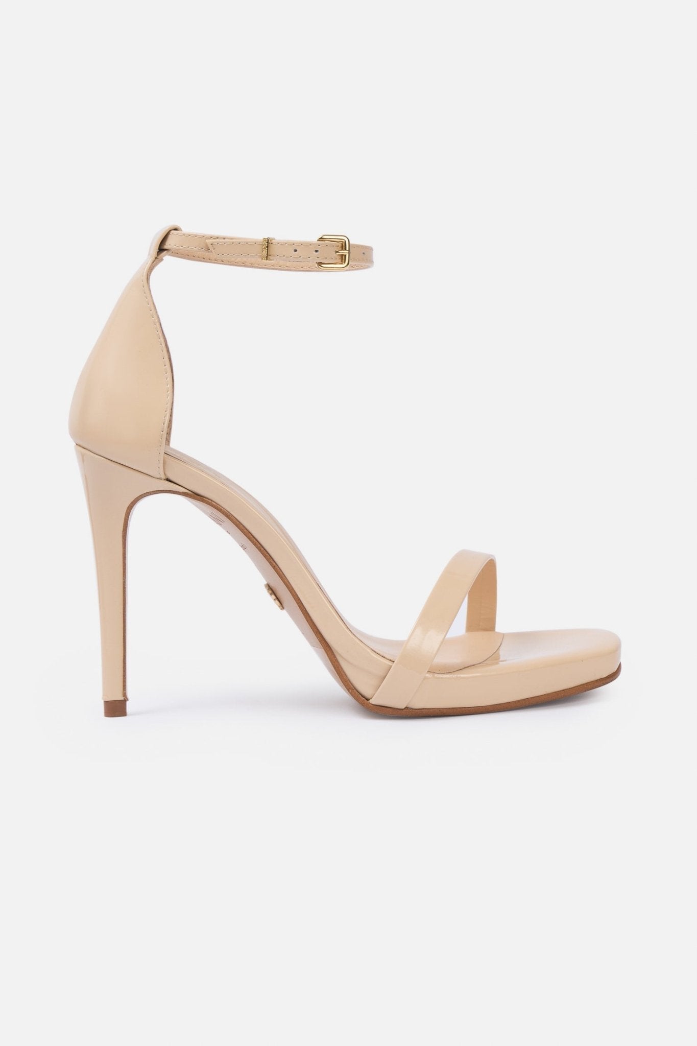 Sandalia JIMENA Charol Marfil