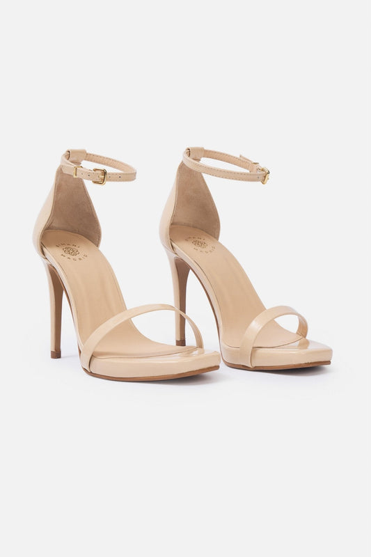 Sandalia JIMENA Charol Marfil