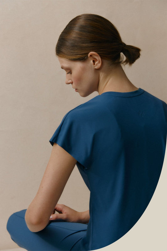 T-Shirt SIMONE Blue Neptune