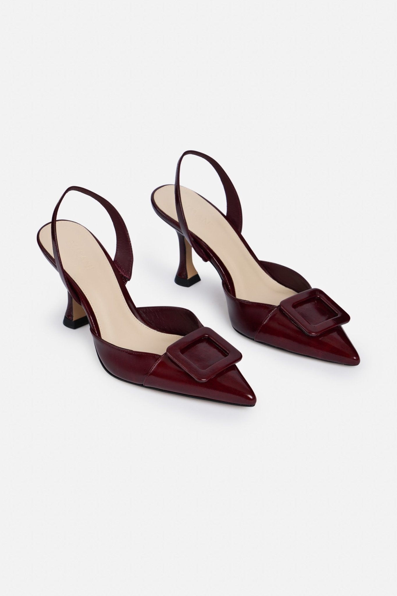 Stiletto NURIA Charol Burgundy