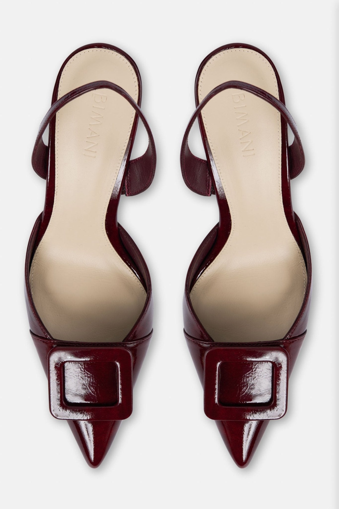 Stiletto NURIA Charol Burgundy