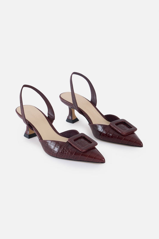 Stiletto NURIA Petite Coco Burgundy