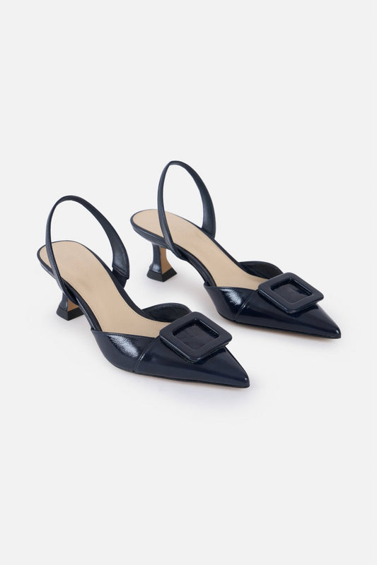 Stiletto NURIA Petite Charol Navy
