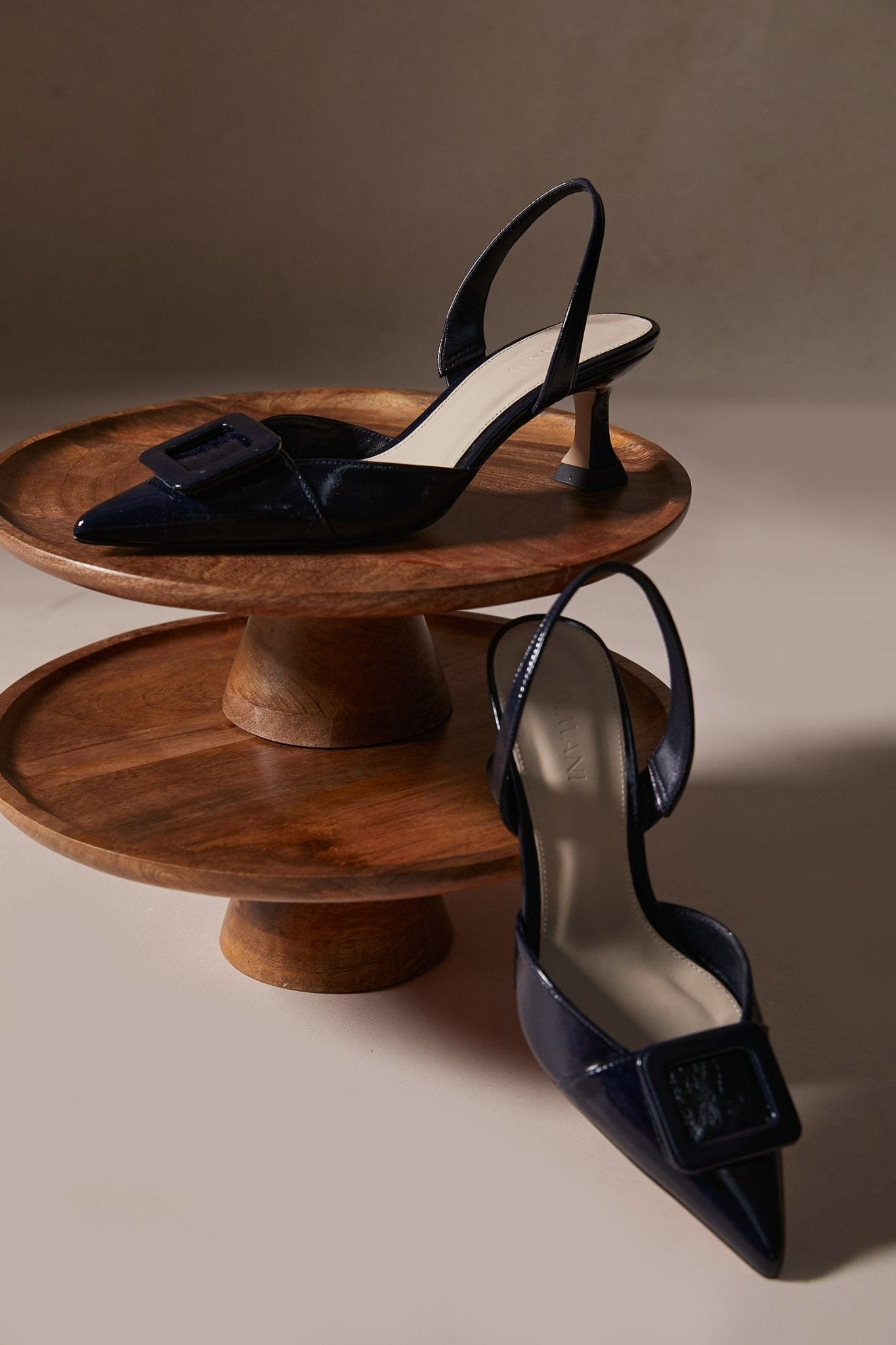 Stiletto NURIA Petite Charol Navy