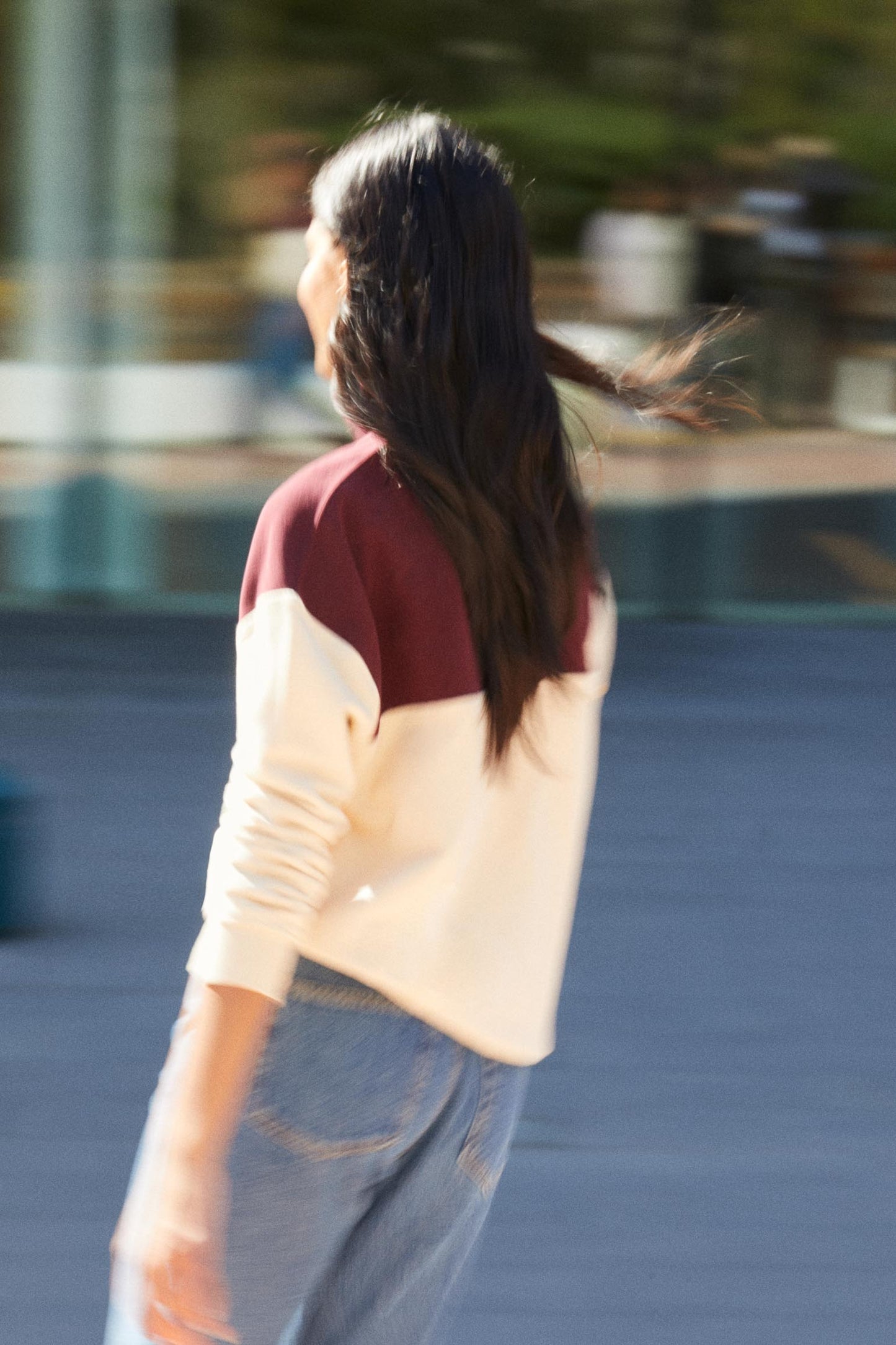 Sudadera TOSCANA Burgundy