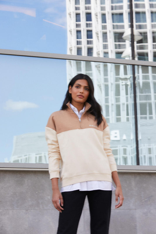 Sudadera TOSCANA Camel