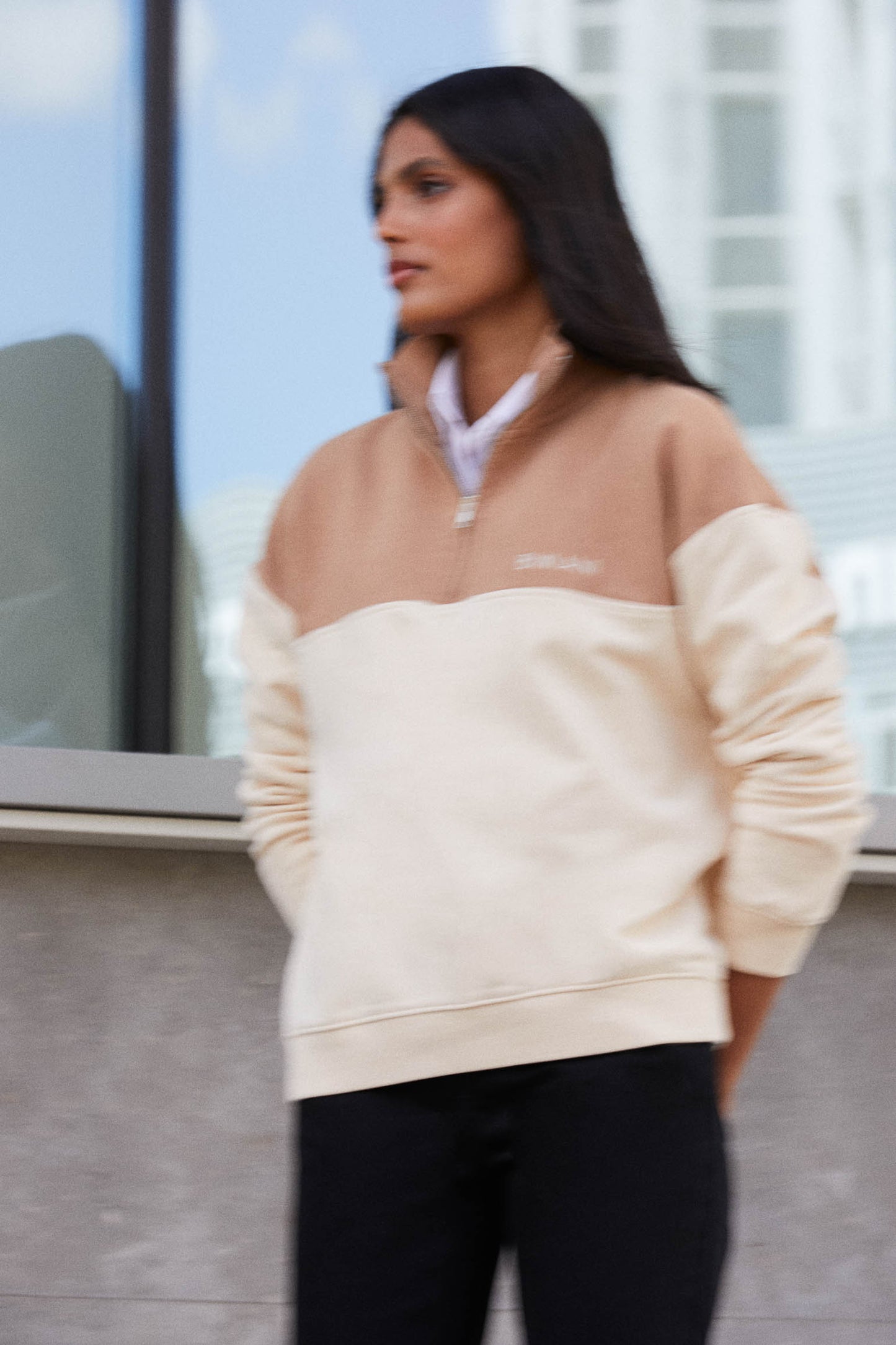 Sudadera TOSCANA Camel