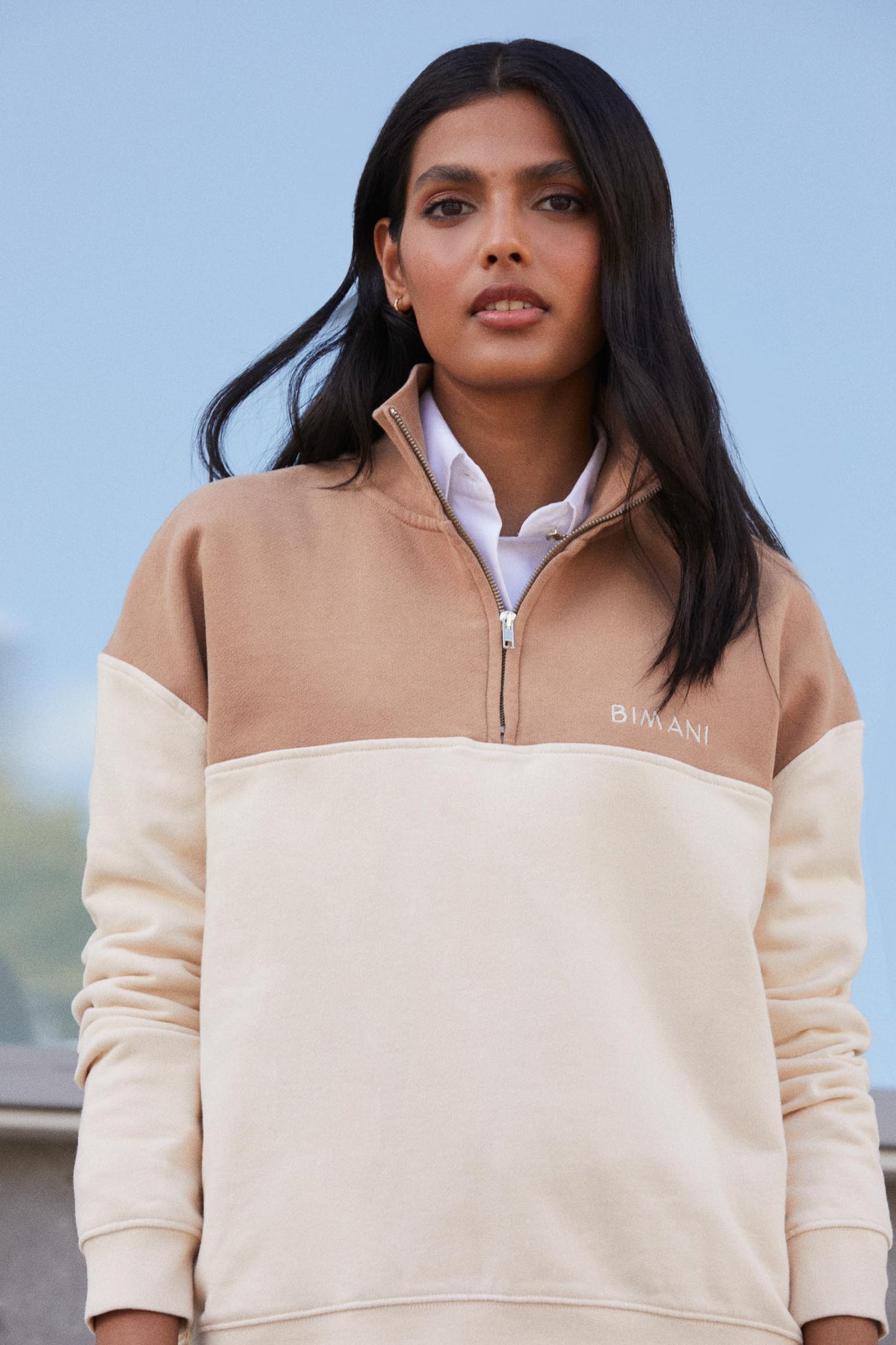 Sudadera TOSCANA Camel