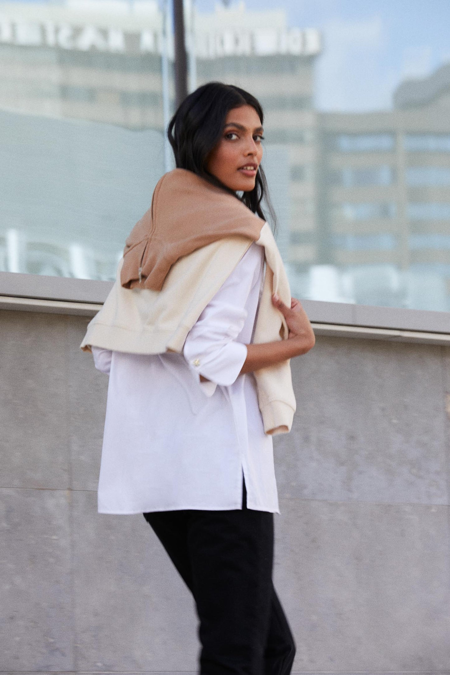 Sudadera TOSCANA Camel