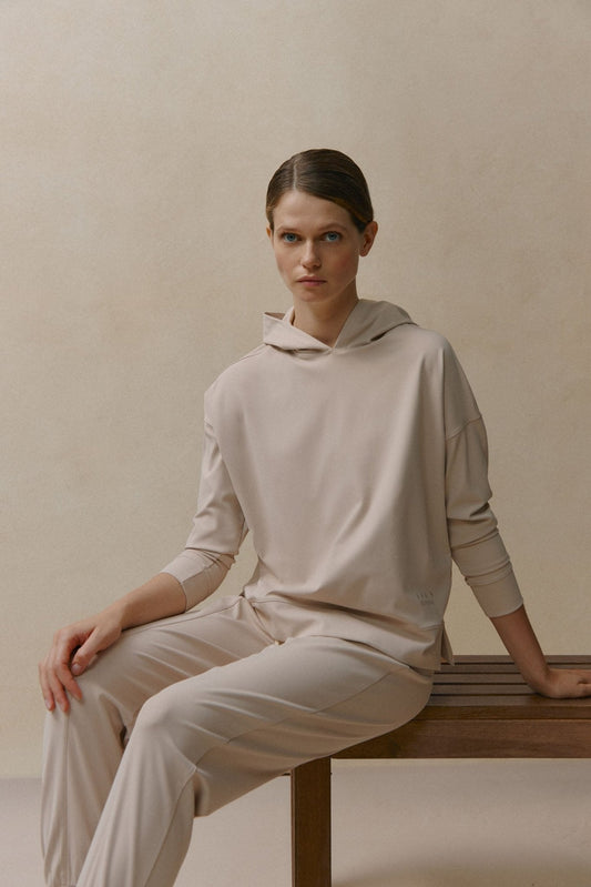 Sweatshirt CHARLOTTE White Moon