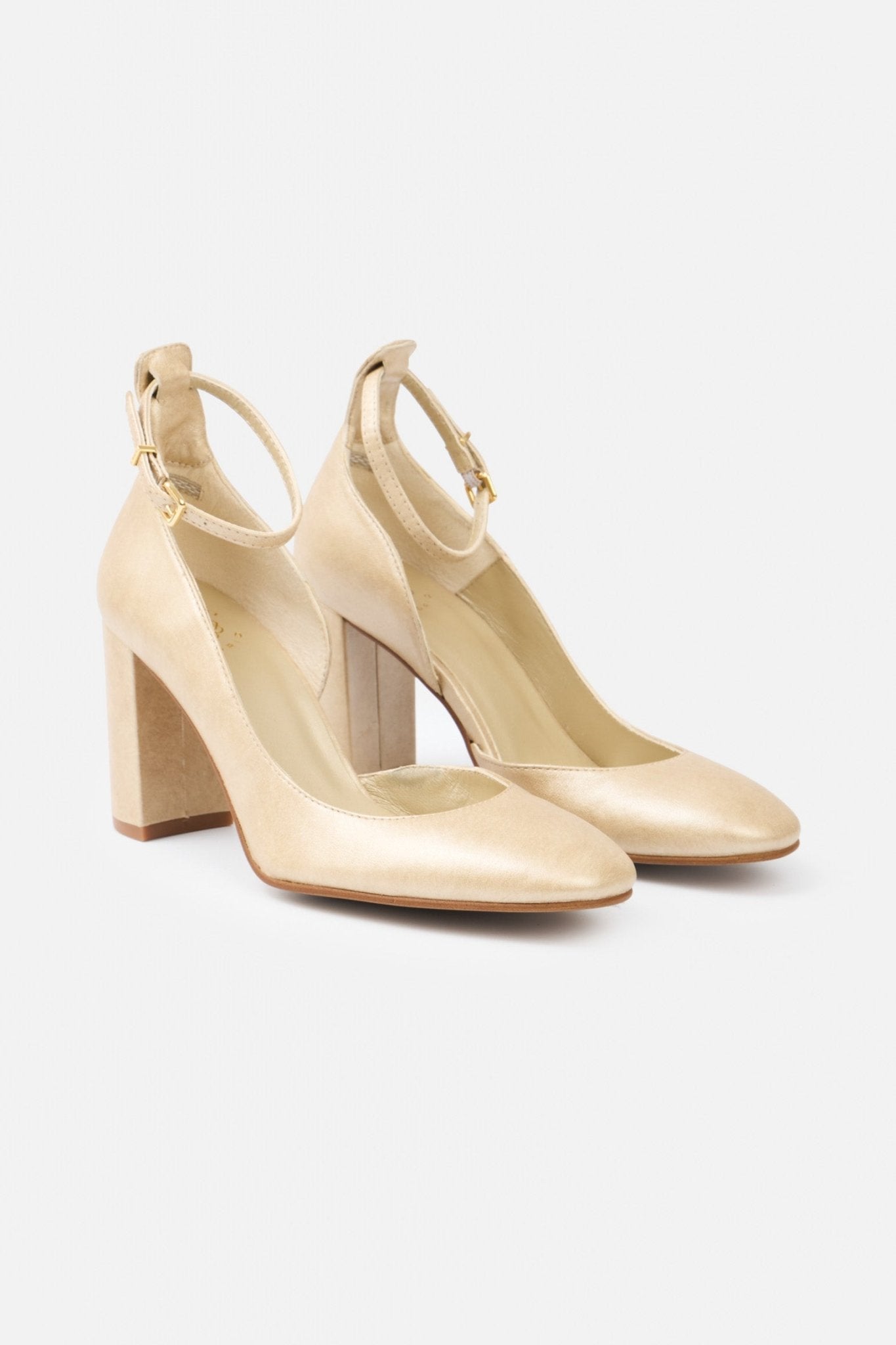 Tacón CASILDA Nácar