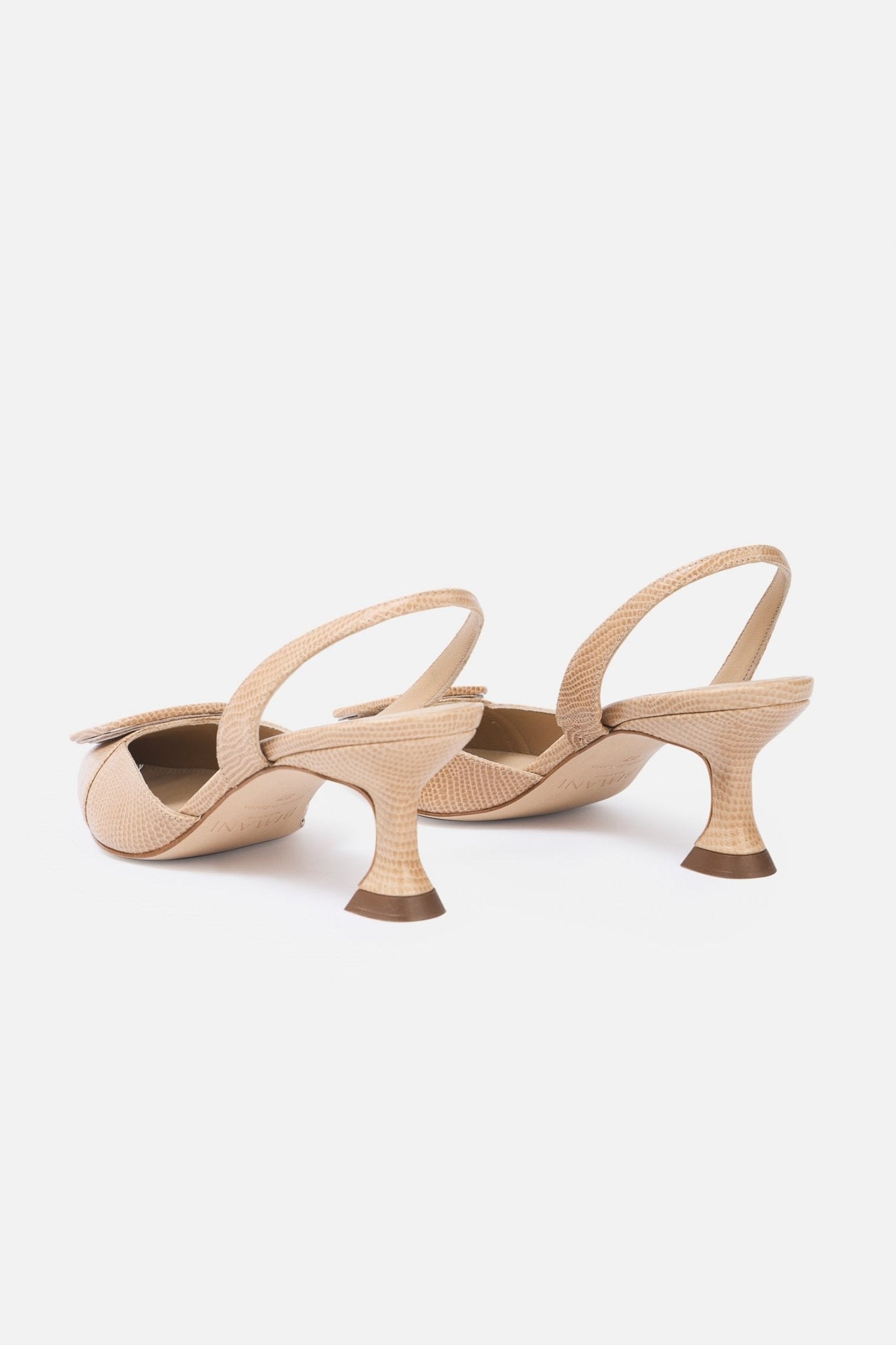 Stiletto NURIA Petite Textura Beige