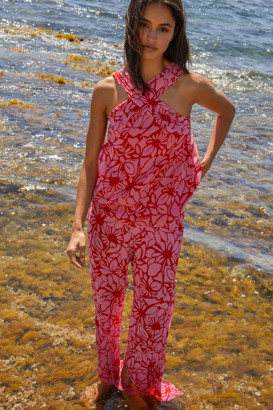 Top BACURI Print Floral