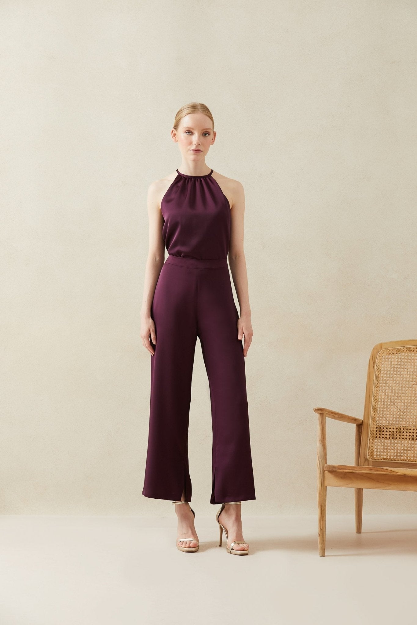 Top GLACIAR Burgundy Claret