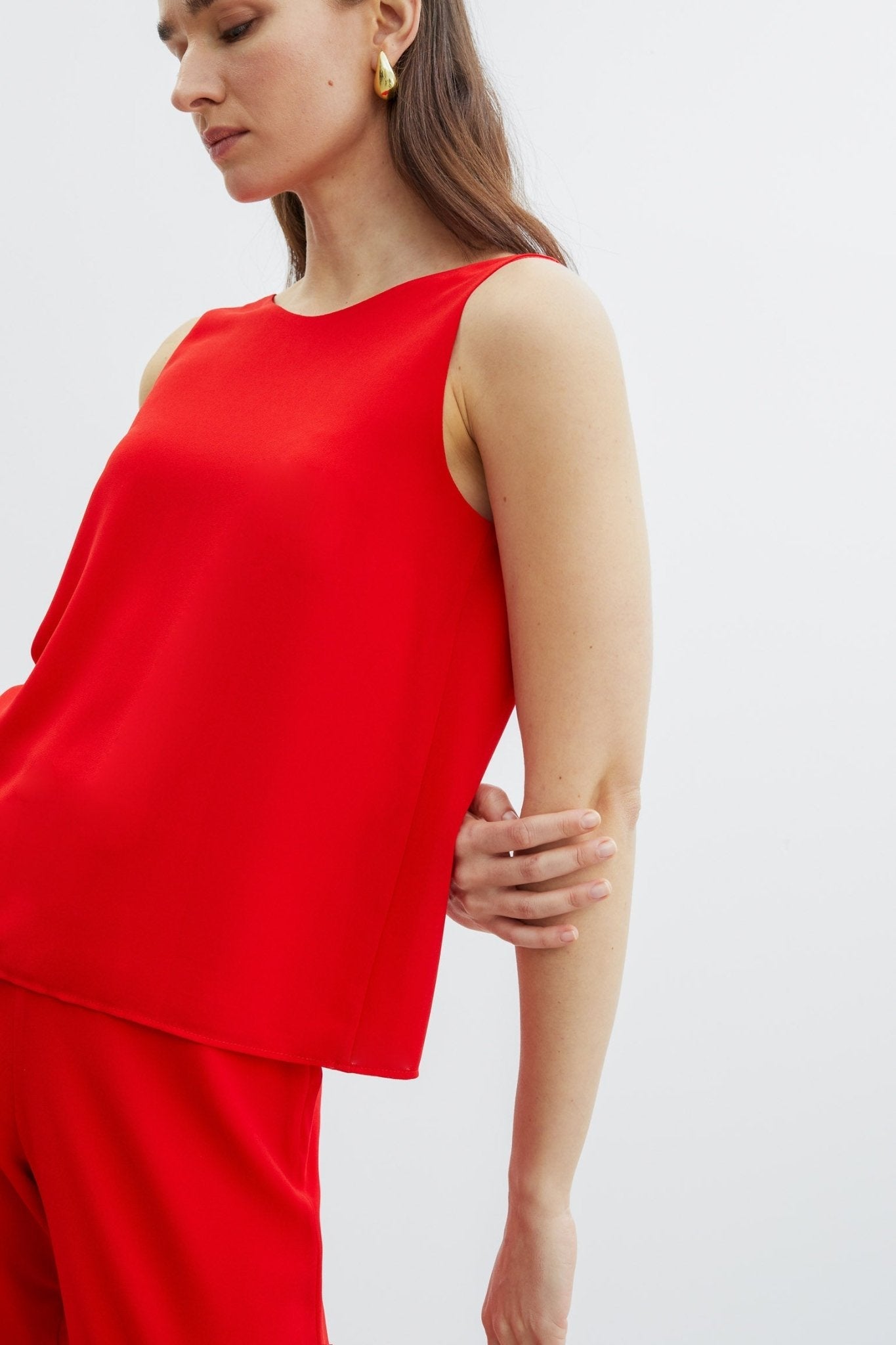 Top KABUKI Red Poppy