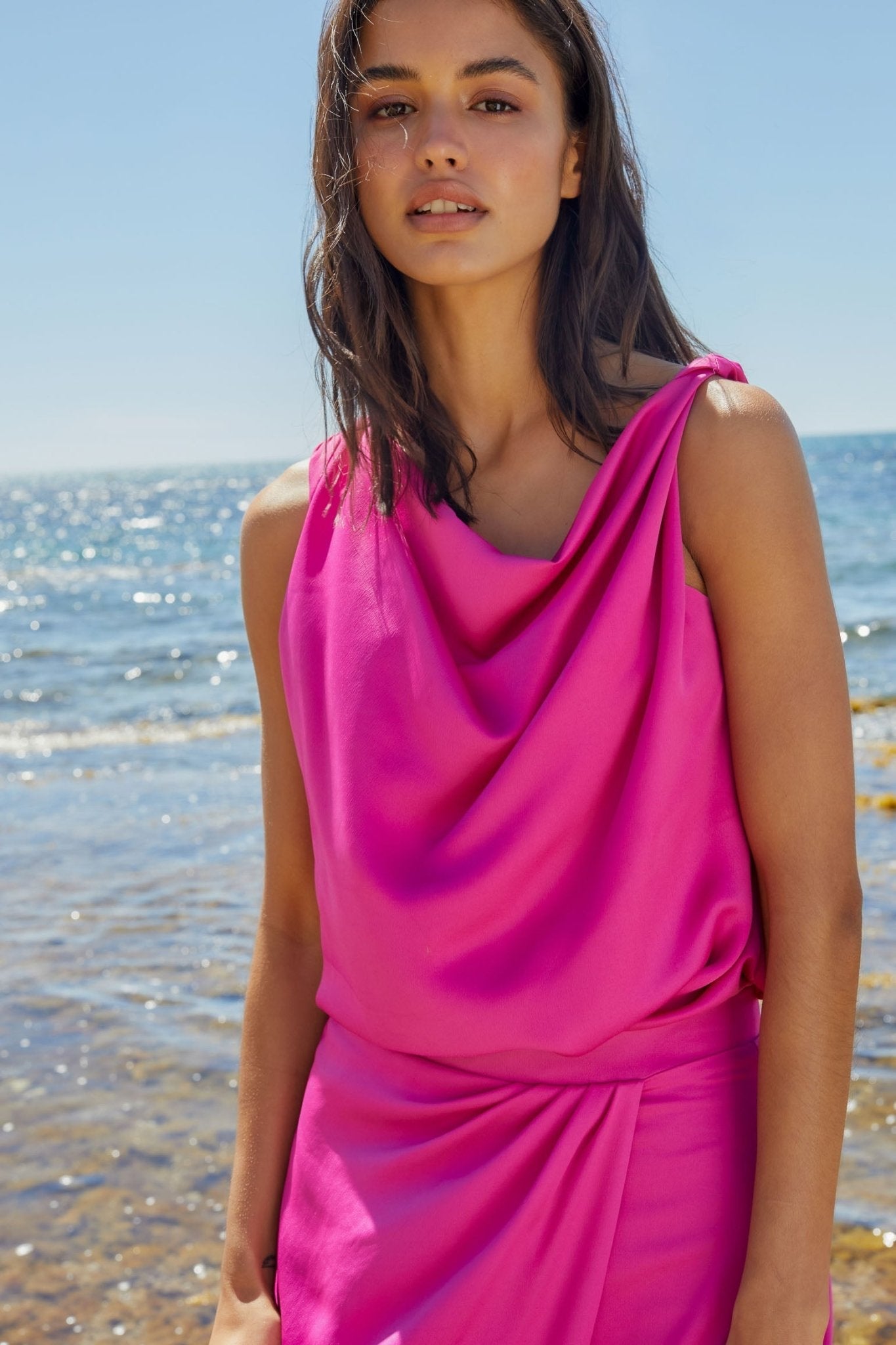 Top PAPAYA Dark Pink