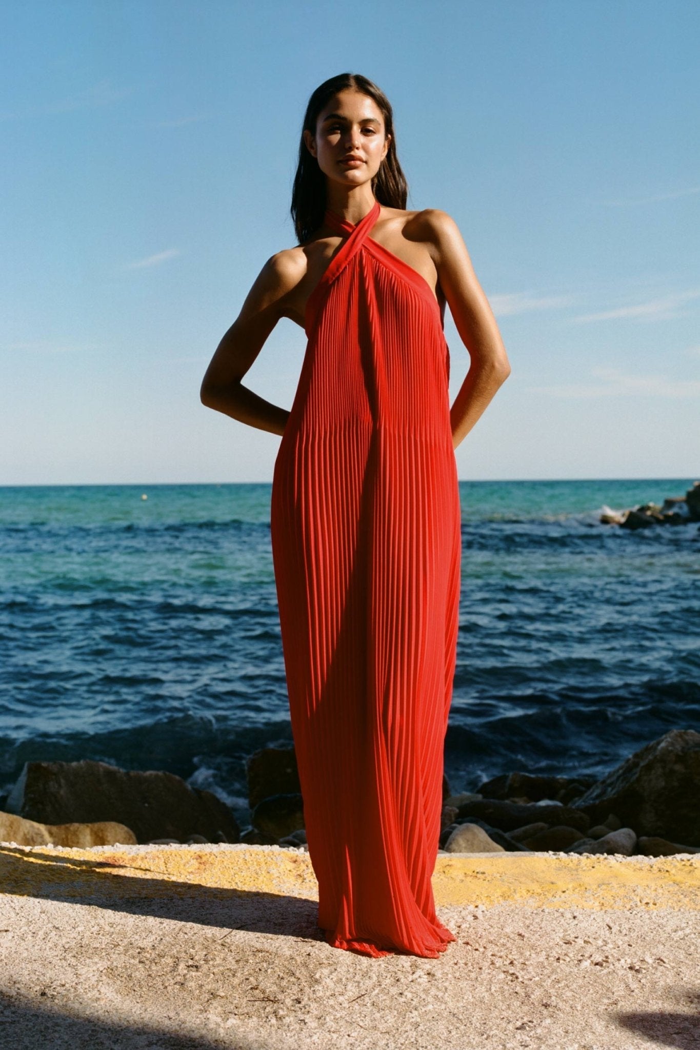 Vestido AÇAI Red Poppy