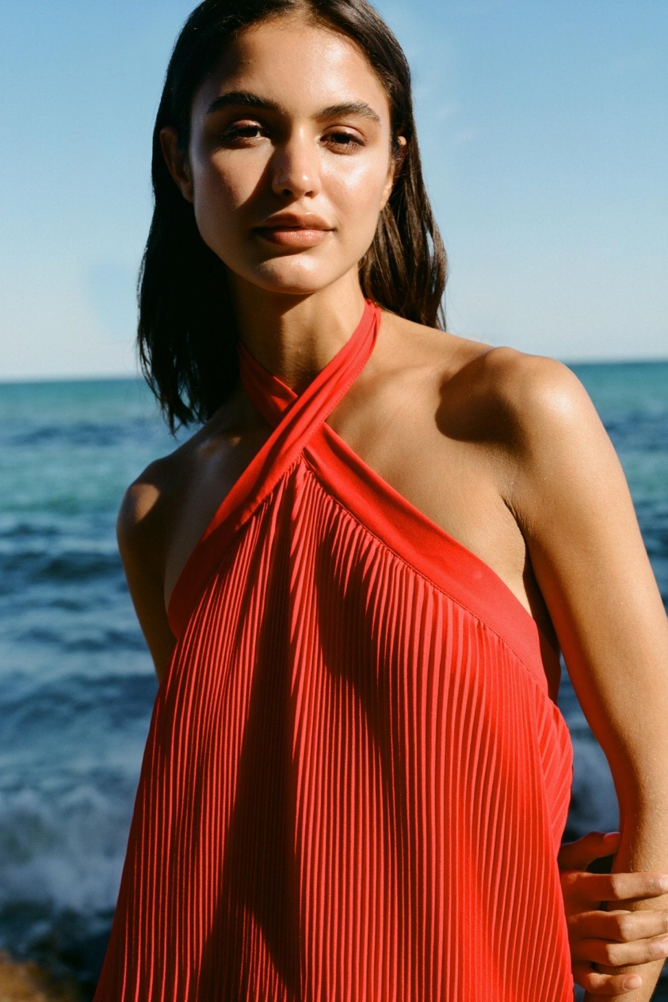 Vestido AÇAI Red Poppy