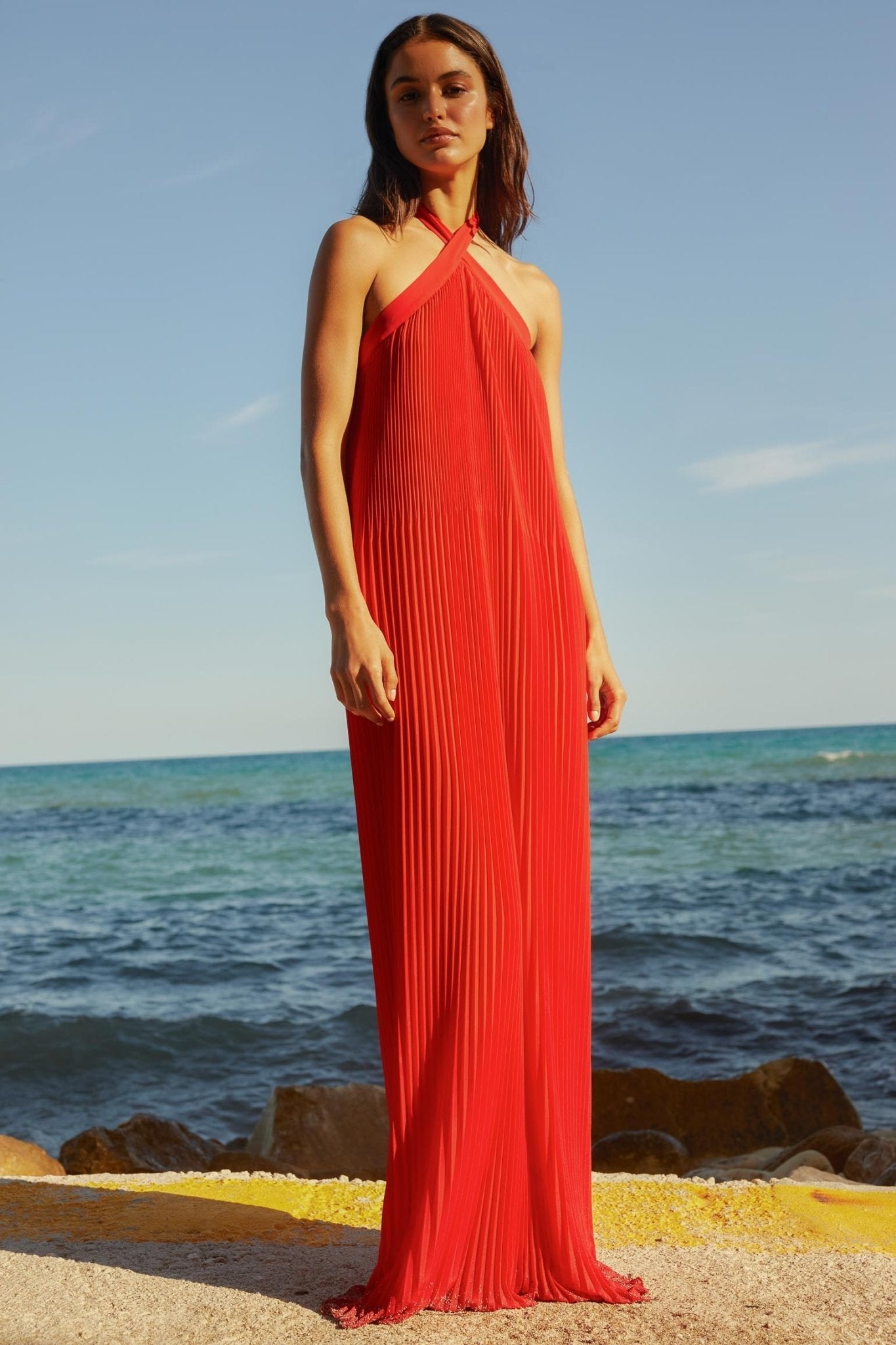 Vestido AÇAI Red Poppy