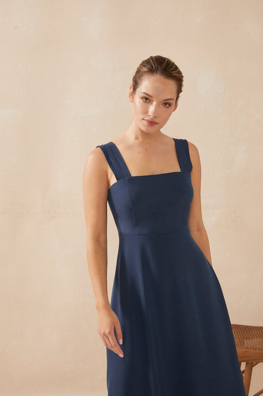 Vestido CIBELINA Blue Neptune