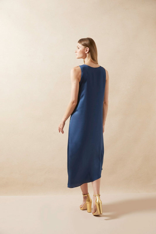 Vestido RICCI Blue Neptune